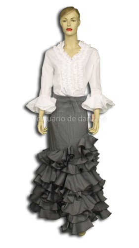 Falda Flamenca alta calidad talla 52