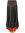 Falda 2 Volantes Color Negro/Rojo Talla 8