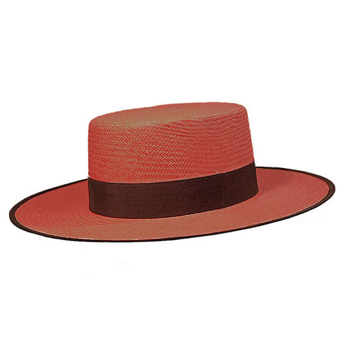 Sombrero ala ancha Panamá Marrón