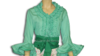 Camisa Flamenca color Verde Agua