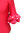 Body para señora de manga corta con tres volantes talla M color Rojo/Blanco