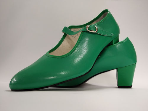Zapato básico para baile y paseo Color Verde
