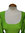Body para señora de manga 3/4 con volante liso talla XL  color Verde pistacho