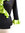 Camisa con volantes Negro/Verde Pistacho