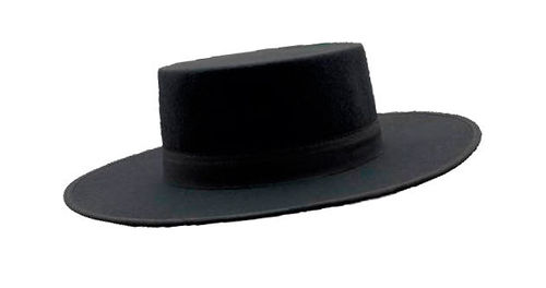 Sombrero ala ancha Especial Negro